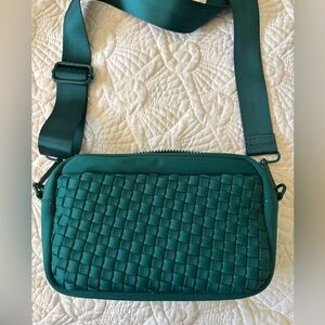 Sol and Selene neoprene woven crossbody in sold out color!